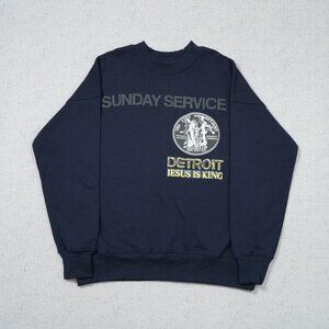 Kanye West Jesus Is King Detroit Seal Crewneck